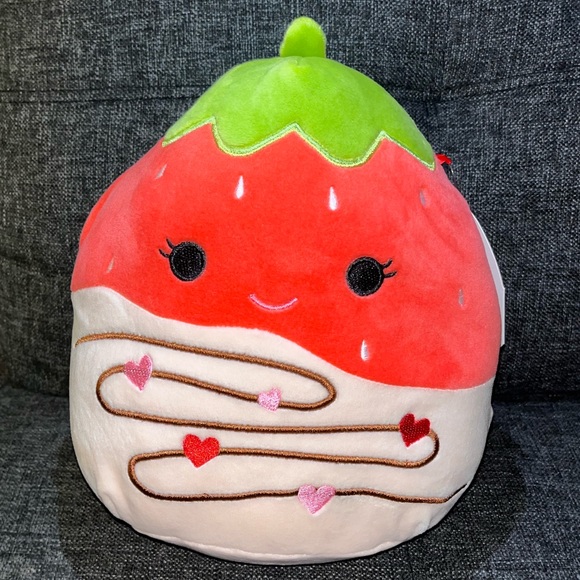Squishmallows Other Scarlet Valentines Day Strawberry Squishmallow